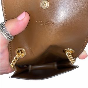 Small Coach Phone and Card Holder